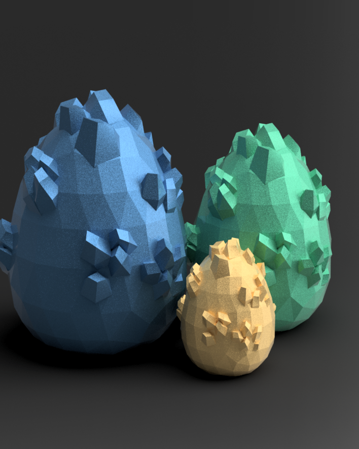 Large Crystal Egg